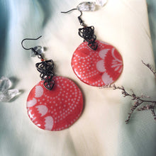 Load image into Gallery viewer, Harvest 2 - Plum & Cherry Earring Collection