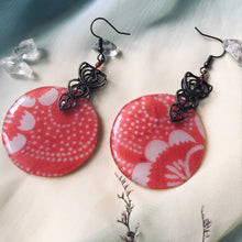 Load image into Gallery viewer, Harvest 2 - Plum & Cherry Earring Collection