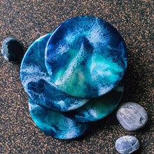 Load image into Gallery viewer, Deep within the Pacific - Compressed Wood Coasters (Set of 4)