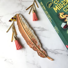 Load image into Gallery viewer, Quill Bookmark (Apricot)