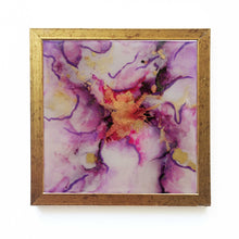 Load image into Gallery viewer, Periwinkle - Original Handpainted Ceramic Wallart