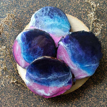 Load image into Gallery viewer, Pfeiffer Set - Bark Edged Wooden Coasters (Set of 4)