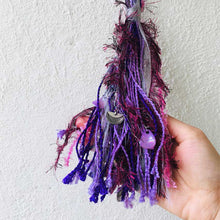 Load image into Gallery viewer, Grape Juice - Wall Hanging (With Semi precious Beads)