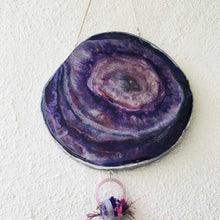 Load image into Gallery viewer, Grape Juice - Wall Hanging (With Semi precious Beads)