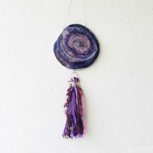 Load image into Gallery viewer, Grape Juice - Wall Hanging (With Semi precious Beads)