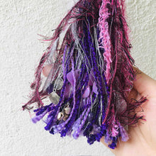 Load image into Gallery viewer, Grape Juice - Wall Hanging (With Semi precious Beads)