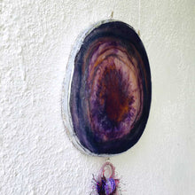 Load image into Gallery viewer, Grape Juice - Wall Hanging (With Semi precious Beads)