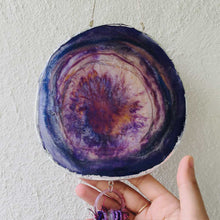 Load image into Gallery viewer, Grape Juice - Wall Hanging (With Semi precious Beads)
