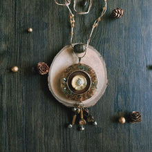 Load image into Gallery viewer, Rustic Grasslands - Statement Pendant Necklace