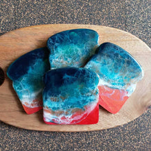 Load image into Gallery viewer, The Shark Bay - Compressed Wood Coasters (Set of 4)