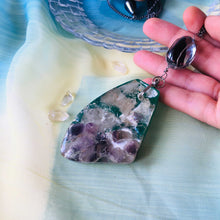 Load image into Gallery viewer, The Big Bang - Statement Pendant Necklace (With semi-precious crystals)