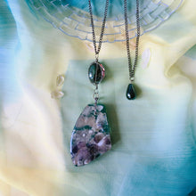 Load image into Gallery viewer, The Big Bang - Statement Pendant Necklace (With semi-precious crystals)