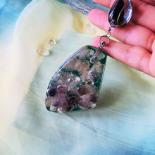 Load image into Gallery viewer, The Big Bang - Statement Pendant Necklace (With semi-precious crystals)