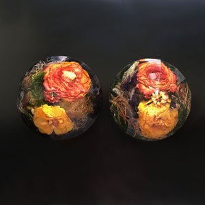 Wild Roses - Preserved Flower Paper Weight (Set of 1)