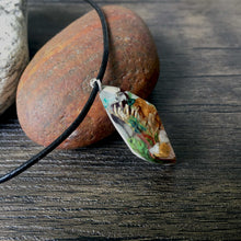 Load image into Gallery viewer, Wild Wanderings 1.0 - Unisex Abstract Pendant (92.5 Sterling Silver)