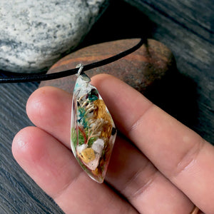 Wild Wanderings 1.0 - Unisex Abstract Pendant (92.5 Sterling Silver)