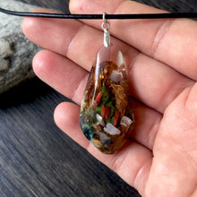 Load image into Gallery viewer, Wild Wanderings 4.0 - Unisex Abstract Pendant (92.5 Sterling Silver)