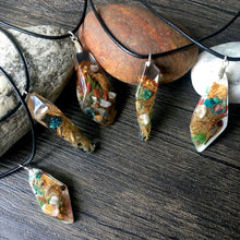 Load image into Gallery viewer, Wild Wanderings 5.0 - Unisex Abstract Pendant (92.5 Sterling Silver)