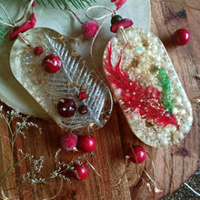 Load image into Gallery viewer, Frosted - Large Christmas Ornaments/Paper Weights