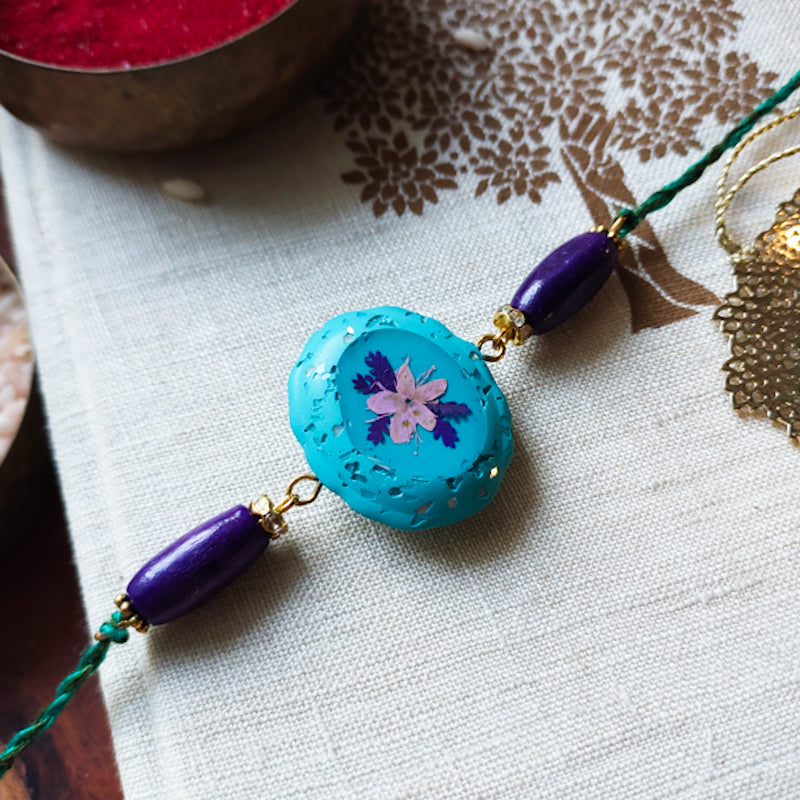 Neela Gulaabi Sa - Bhai Rakhi / Thread TIes