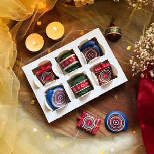 Sutli Bomb Charkhi - Soy Wax Melts Box (3 assorted Shapes)