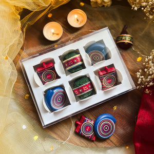 Sutli Bomb Charkhi - Soy Wax Melts Box (3 assorted Shapes)