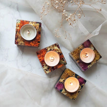 Load image into Gallery viewer, Vermillion Square Tea Light Votive (Single Piece)