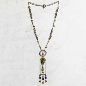 Amethyst Alchemy - Statement Necklace, Vintage Archives Collection