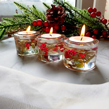 Load image into Gallery viewer, Red Berry Tea Light Votive Set