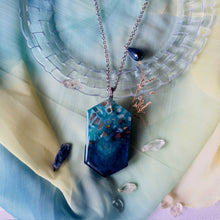 Load image into Gallery viewer, Coastal Scents - Two-way Statement Pendant Necklace