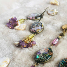 Load image into Gallery viewer, Lilac Boquet - Earrings, Vintage Archives Collection