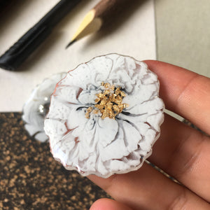 Chrysanthemum - Magnet Pin Pair