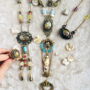 Chandelier Chime - Necklace, Vintage Archives Collection