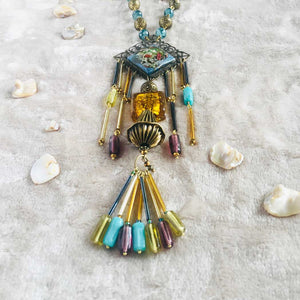 A Waltzing Belle - Statement Haar Necklace, Vintage Archives Collection