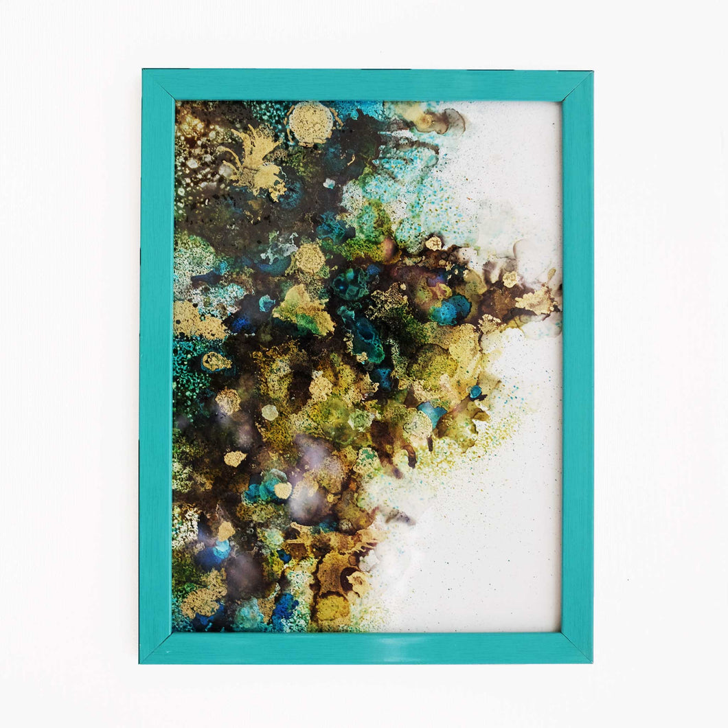 Bioluminescence - Original Handpainted Framed Wallart