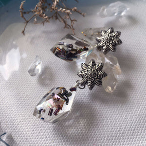 Confetti Crystal - Dainty Earrings