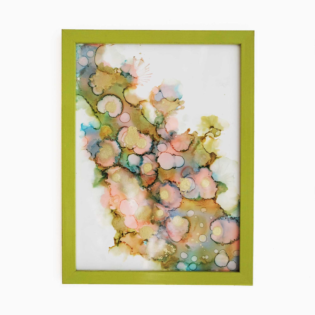 Coral Cluster - Original Handpainted Framed Wallart