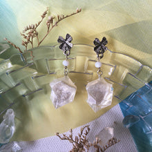 Load image into Gallery viewer, Ice Crystal - Dainty Earrings