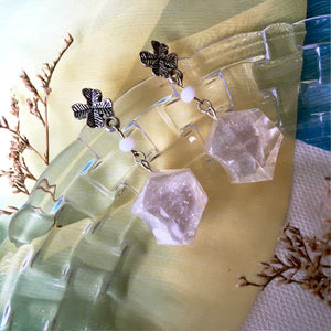 Ice Crystal - Dainty Earrings
