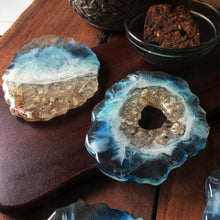 Load image into Gallery viewer, Winds &amp; Waves... - Epoxy Cast Coasters (Set of 4) Made-To-Order