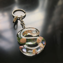 Load image into Gallery viewer, Shells-parkle Monogram Charm/Keychain