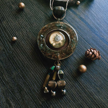 Load image into Gallery viewer, Rustic Grasslands - Statement Pendant Necklace