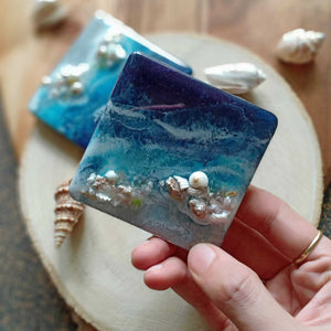 Silver Shores - 3D Beach Magnets