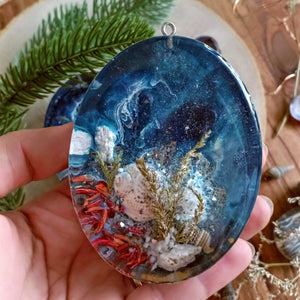 Within Whimsical Waters - Large Christmas Ornaments/Paper Weights